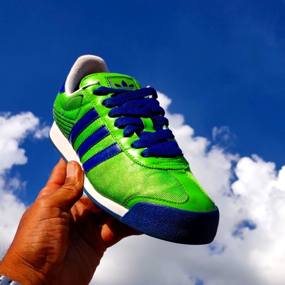 Adidas Men's Samoa Green Athletic Shoes/Sneakers - Picture 10 of 16